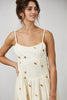 Autumn Leaves & Acorns Embroidered Dress