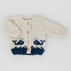 Huggalugs Whale Cardigan