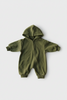 Zip Up Hooded Jumpsuit