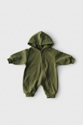 Zip Up Hooded Jumpsuit