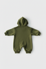 Zip Up Hooded Jumpsuit