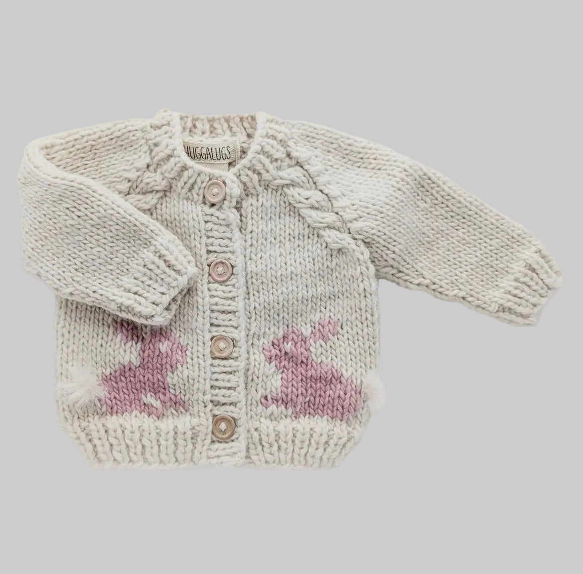 Rosy Bunny Cardigan