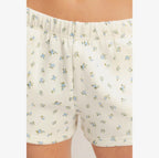 Floral French Terry Shorts