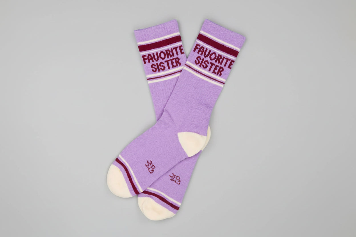 Favorite Sister Gym Socks