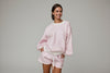 Gingham Sweatshirt & Short Set