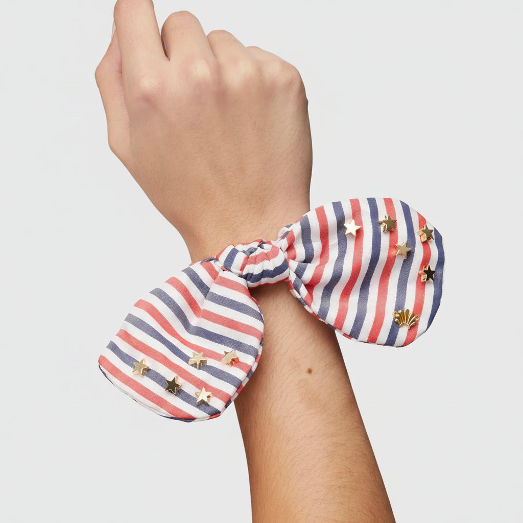 Lele Sadoughi Bow Scrunchie