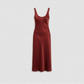 Satin Maxi Dress