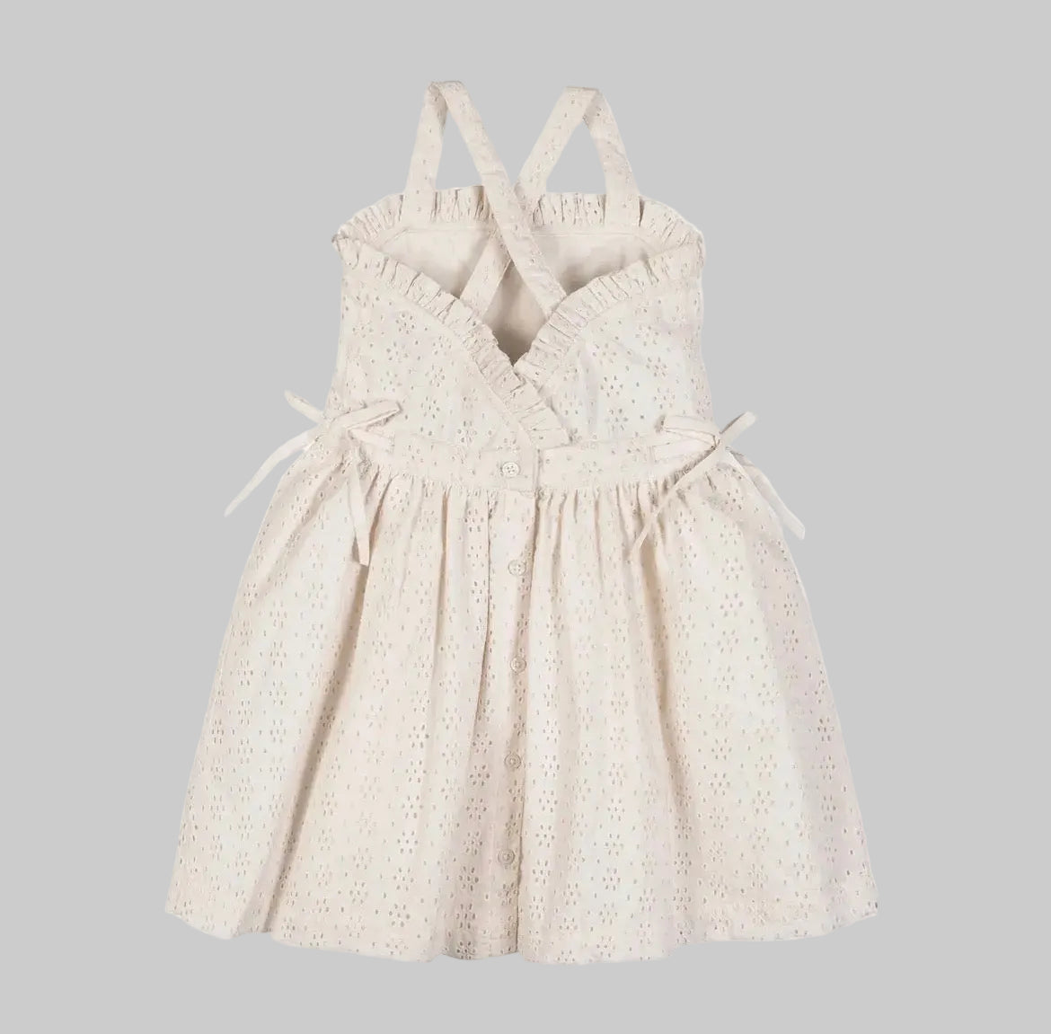 Organic Eyelet Dress