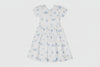Organic Sateen Puff Sleeve Dress
