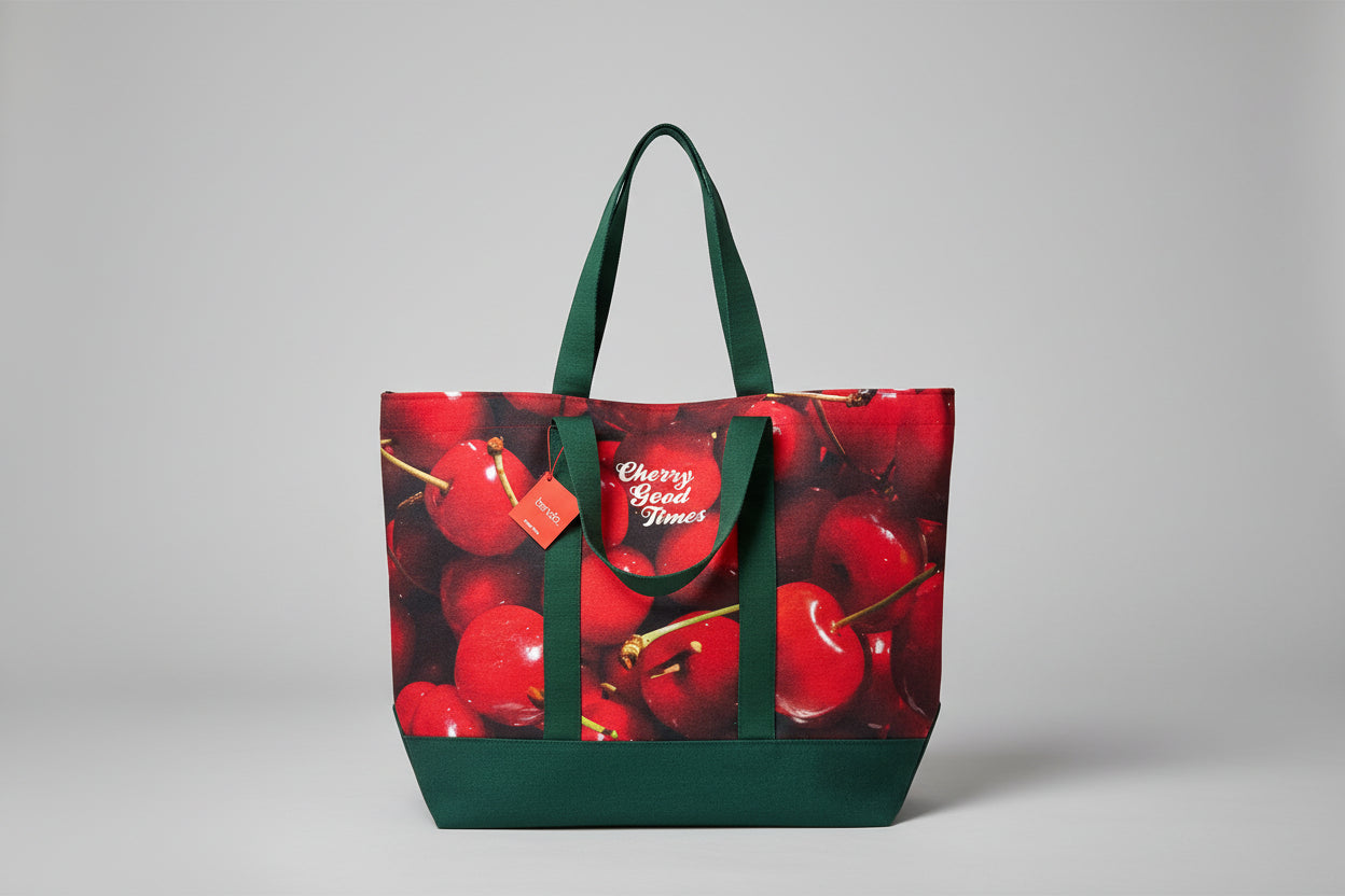 Cherries Large Tote