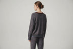 Striped Sweater and Pants Set