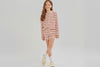 Red Stripe Terry Set