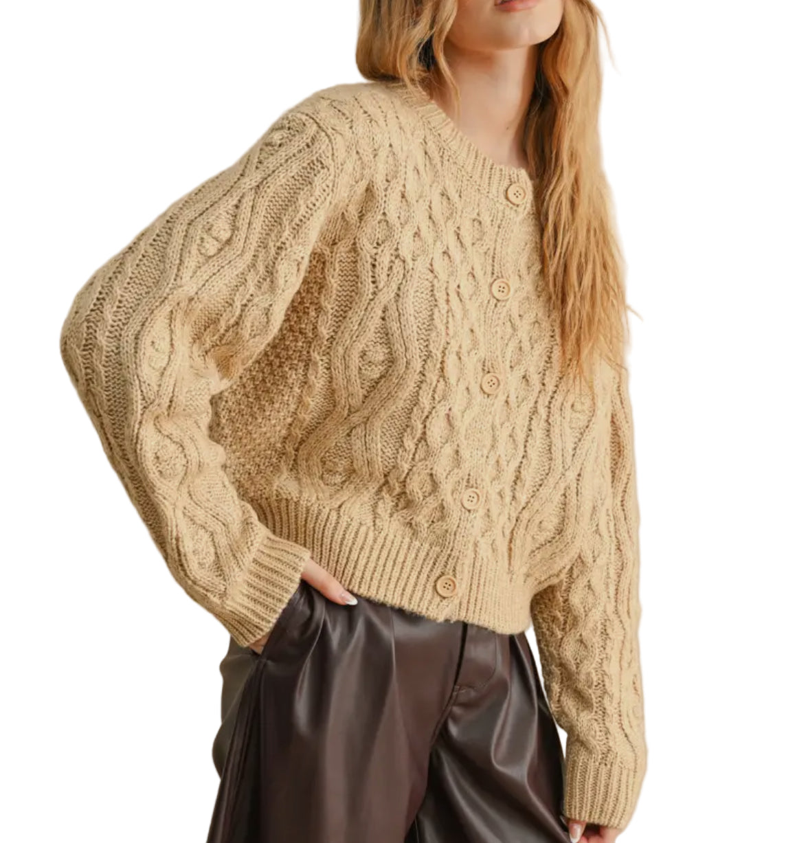 Cable Knit Cardigan