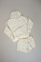 Floral French Terry Hoodie