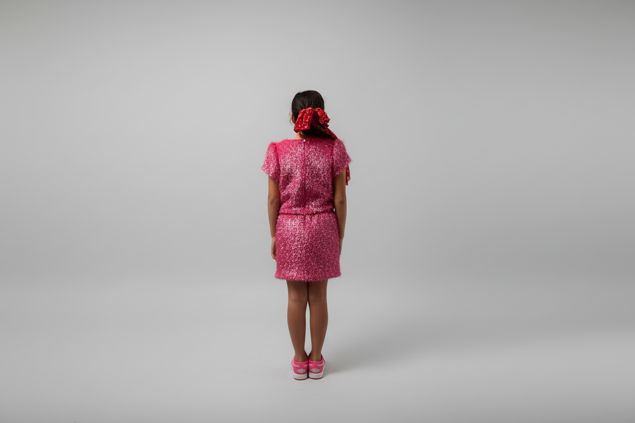 Pink Sparkle Tinsel Set