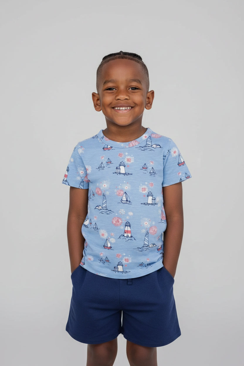 Organic Cotton Seaside Tee