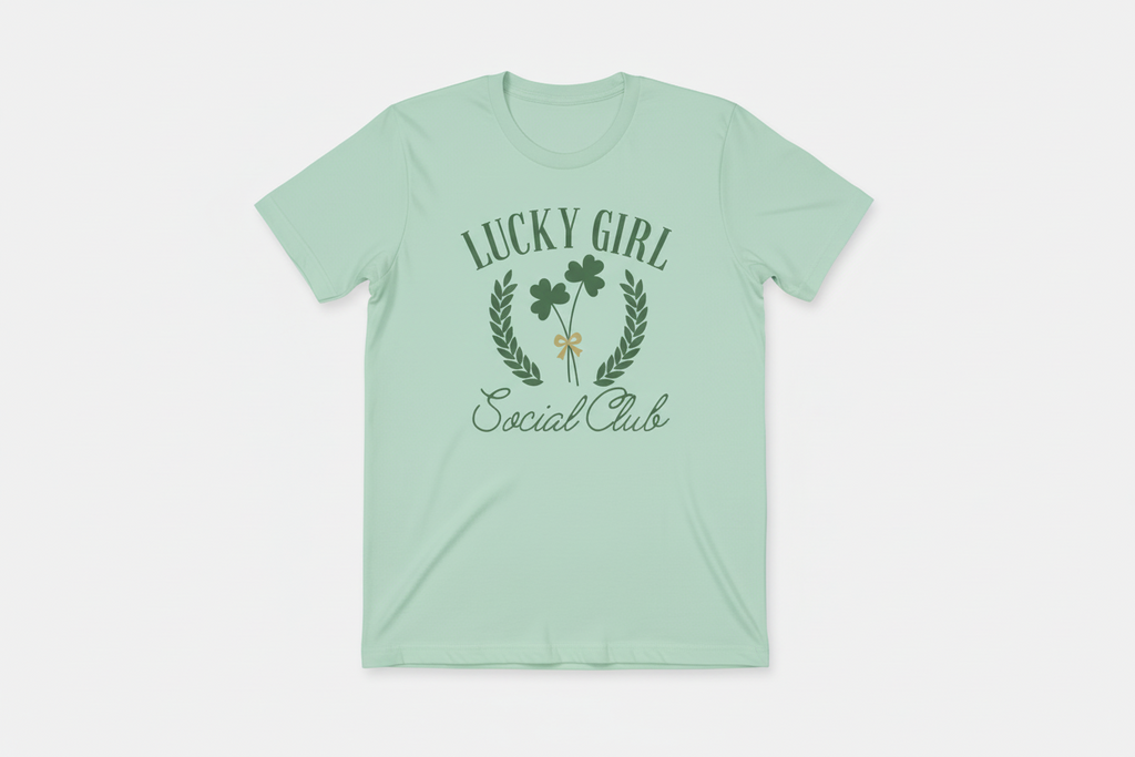 St. Patrick's Day Lucky Girl Tee