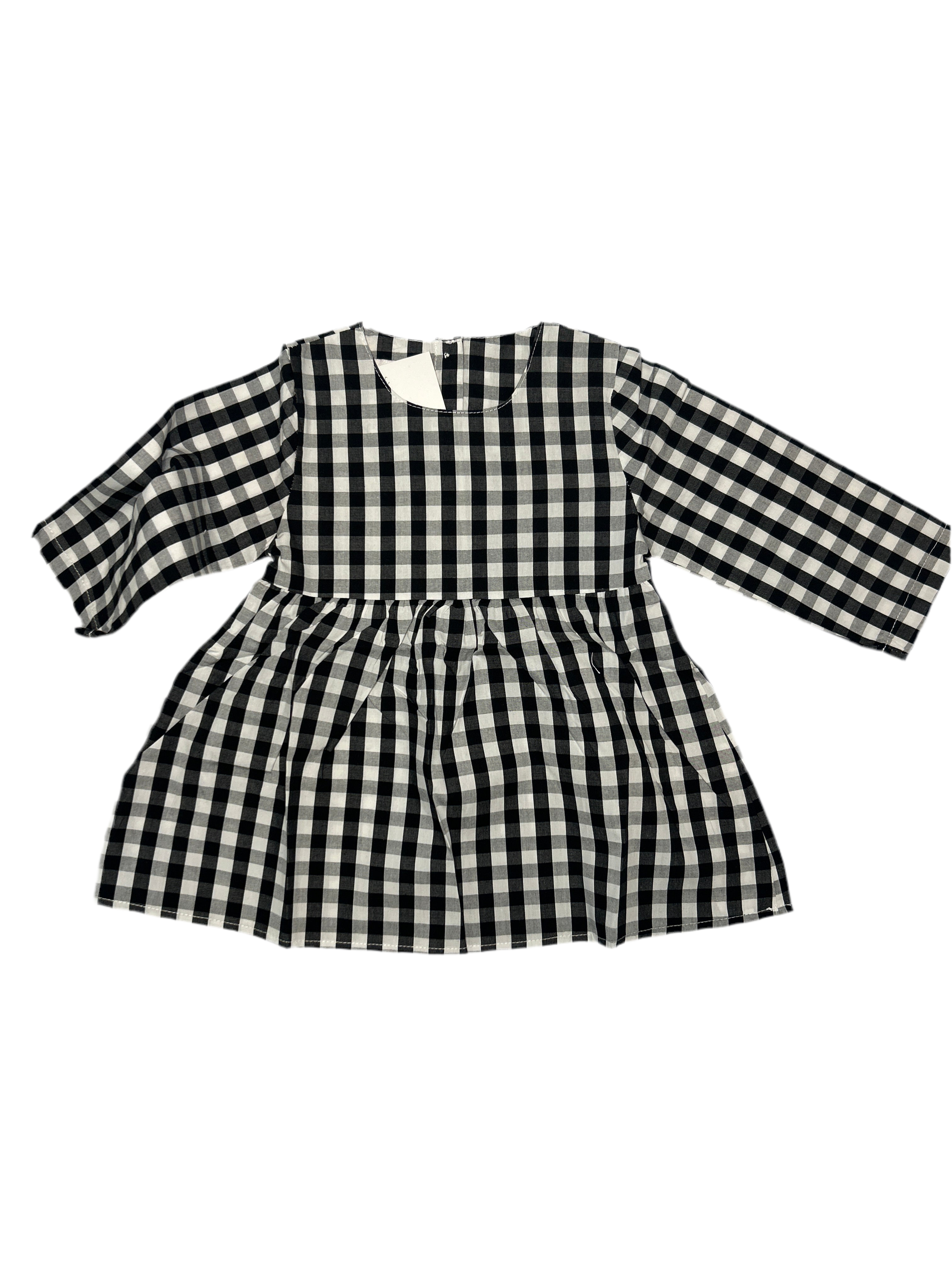 Gingham Cotton Dress