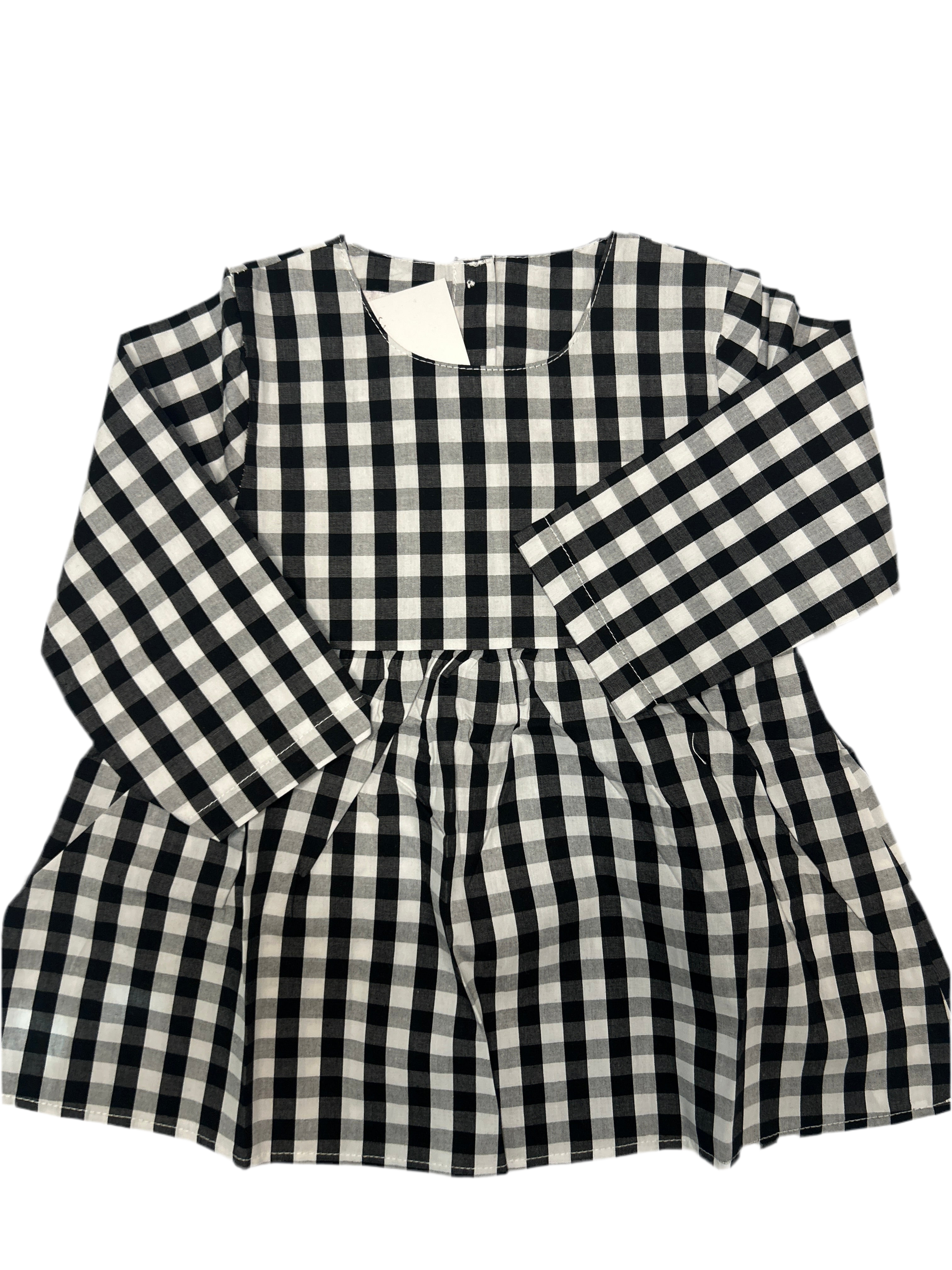 Gingham Cotton Dress