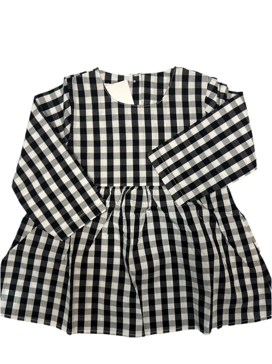 Gingham Cotton Dress