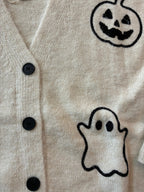 Halloween Ghost Cardigan