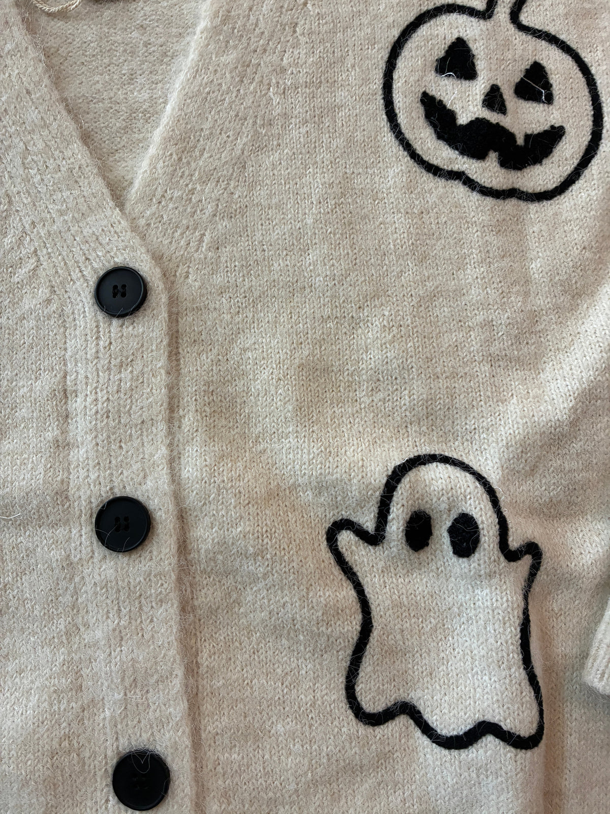Halloween Ghost Cardigan