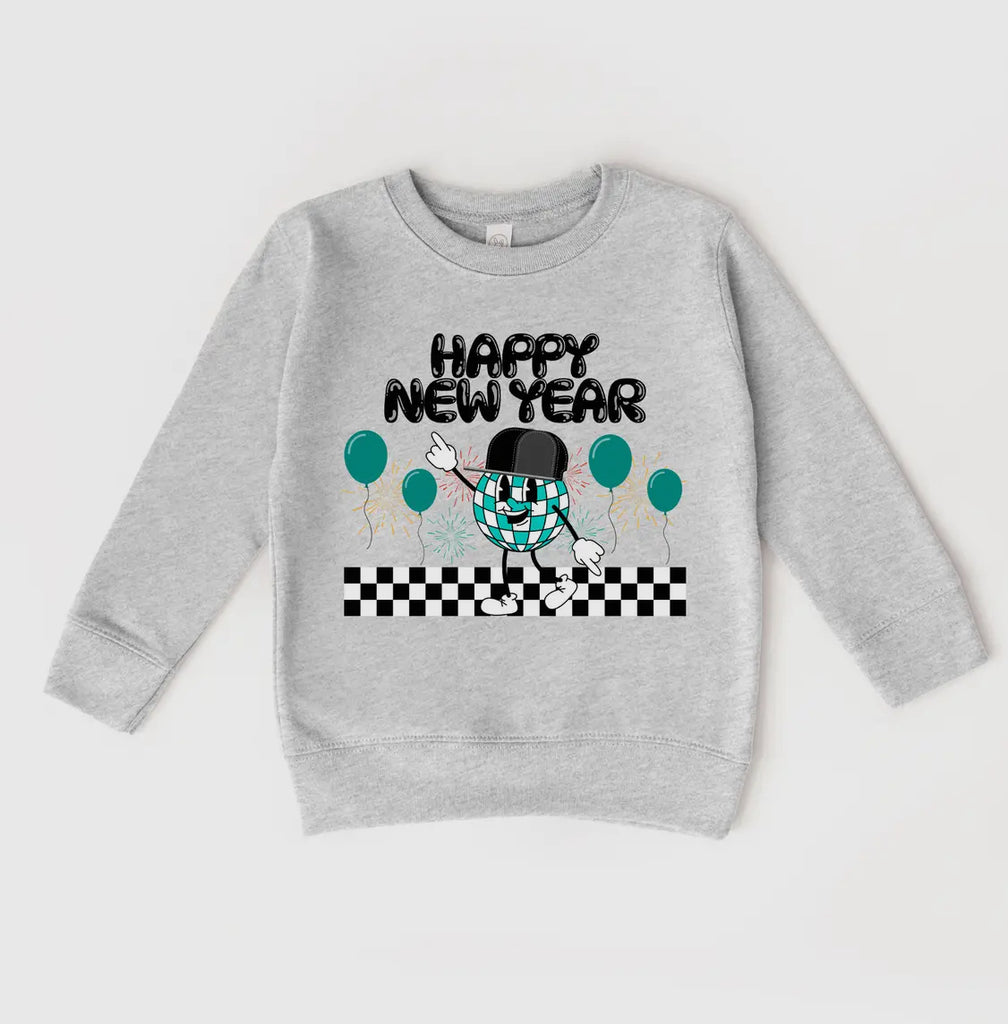New Year Disco Ball Sweatshirt