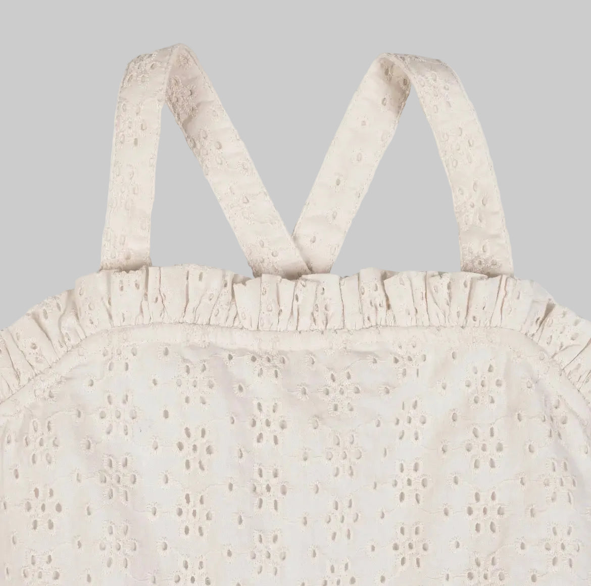 Organic Eyelet Dress