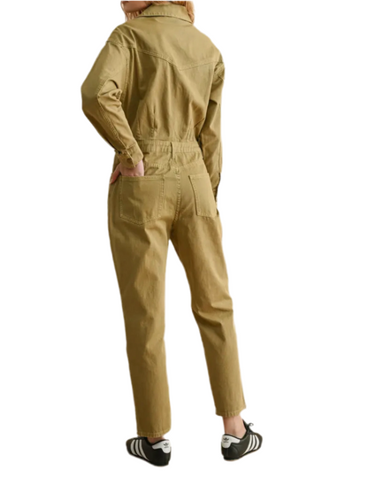 Long Sleeve Utility Jumpsuit