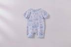 Blue Bunny Bamboo Romper