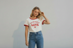 All You Need is Love Ringer Tee