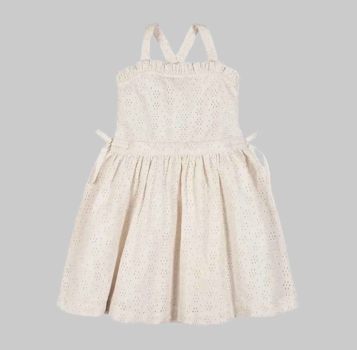 Organic Eyelet Dress