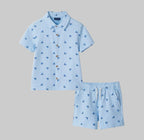 Andy & Evan Buttondown & Shorts Set