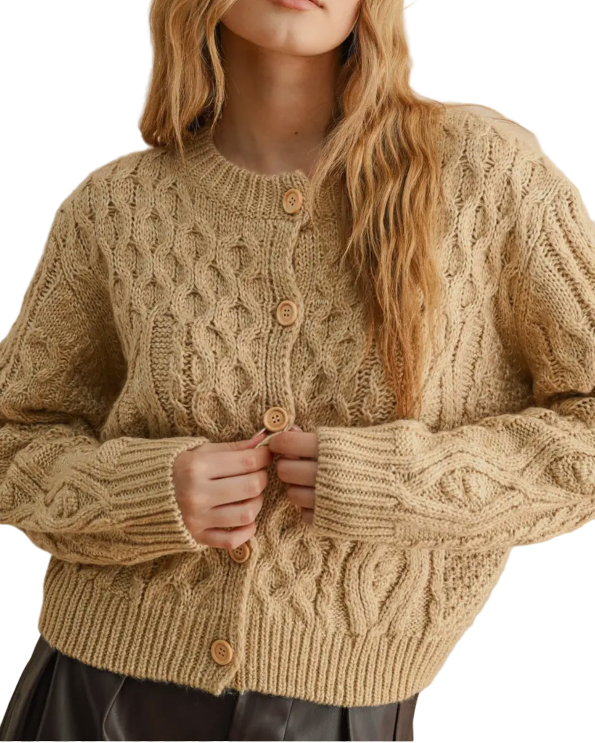 Cable Knit Cardigan