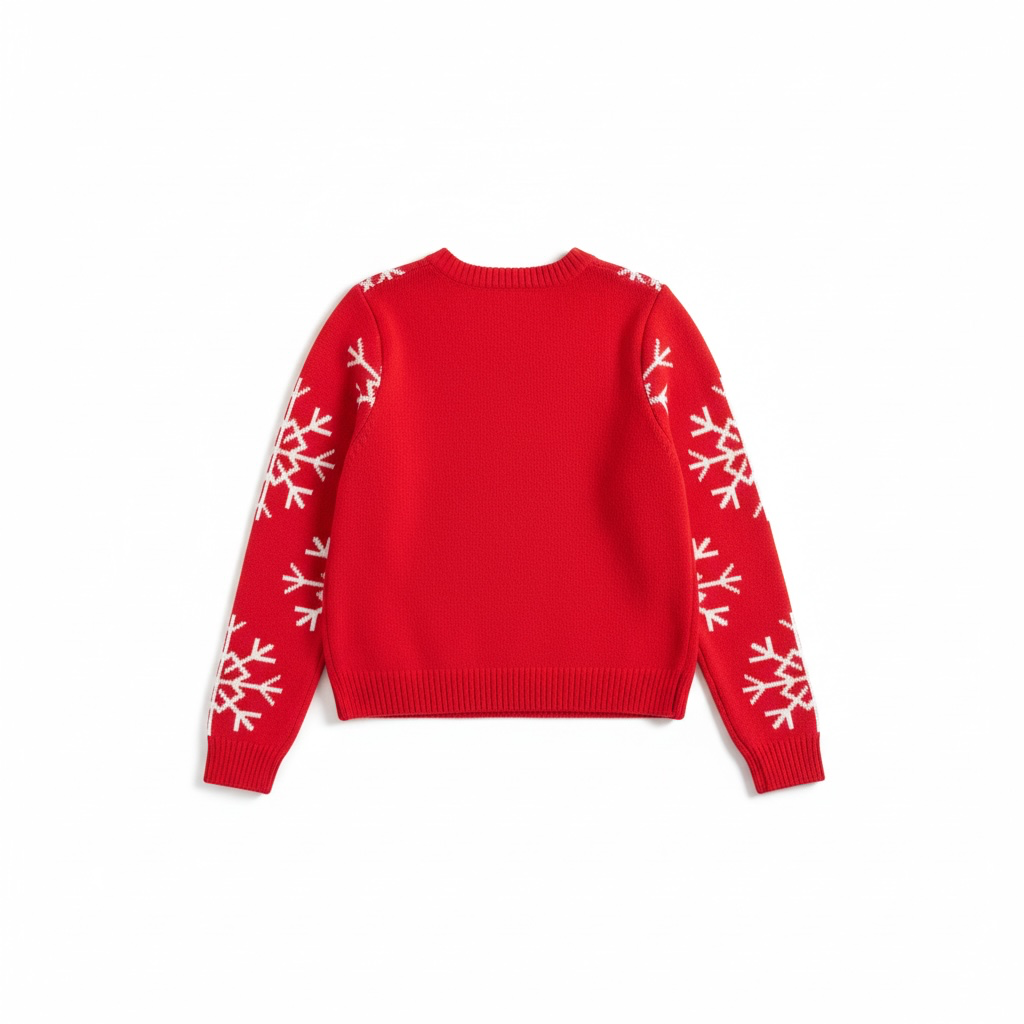 Snowflake Knitted Sweater