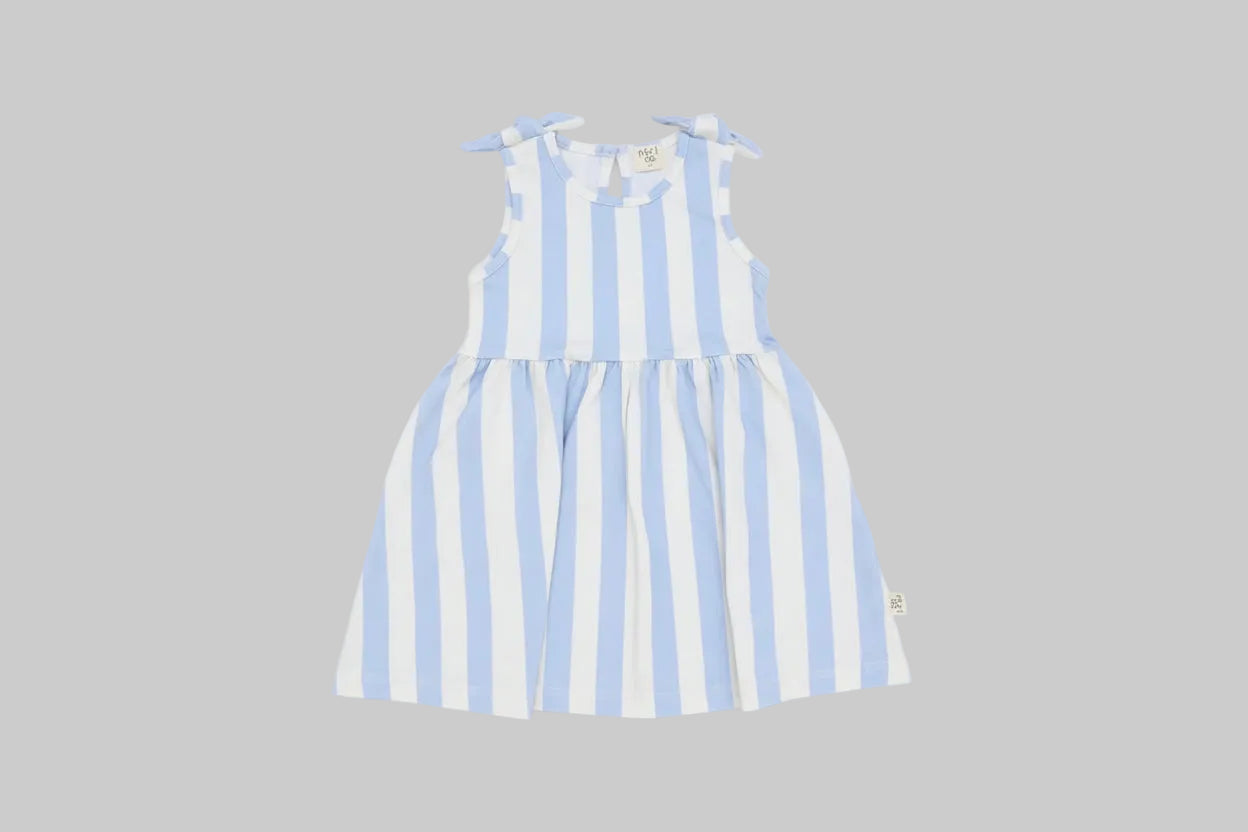 Beach Lines Cotton Dress