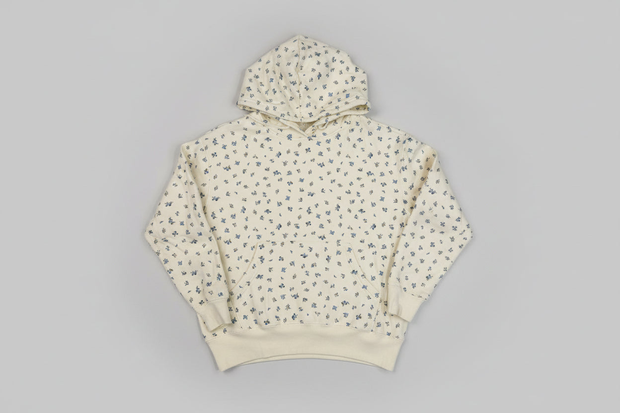 Floral French Terry Hoodie