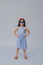 Cotton 4th of July Dress