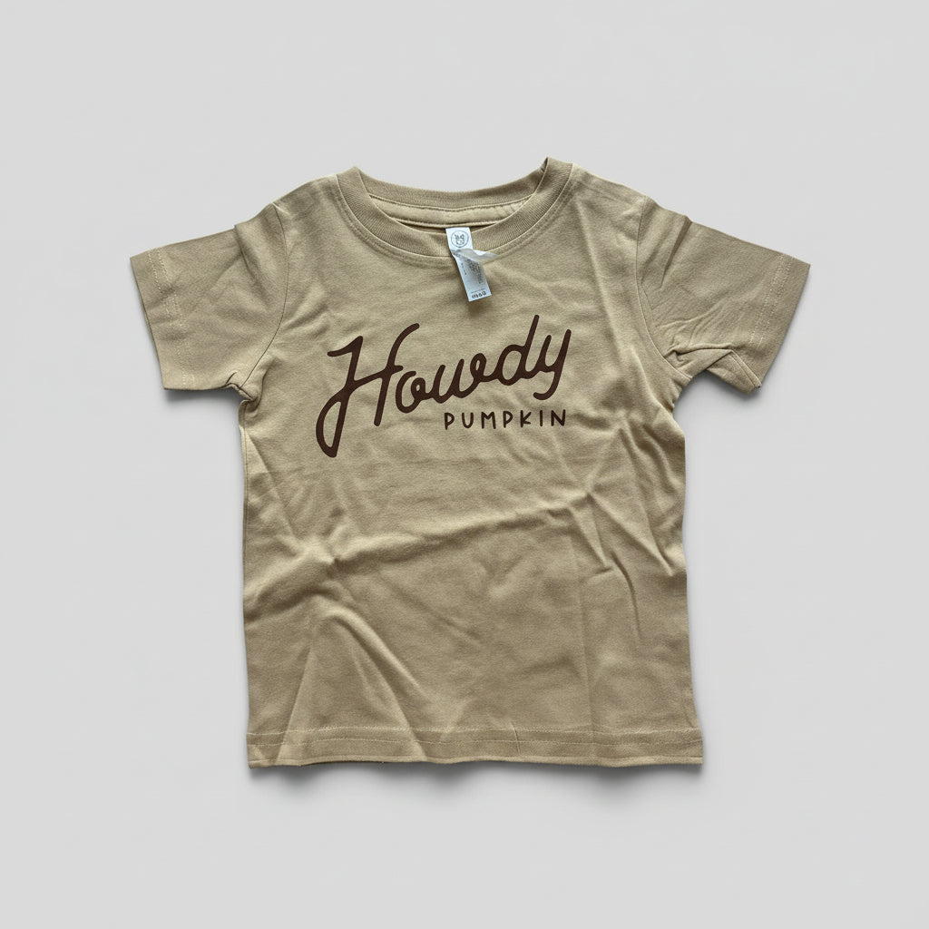 Howdy Pumpkin Tee - Adult