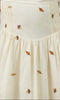 Autumn Leaves & Acorns Embroidered Dress