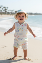 Andy & Evan Romper & Hat Set