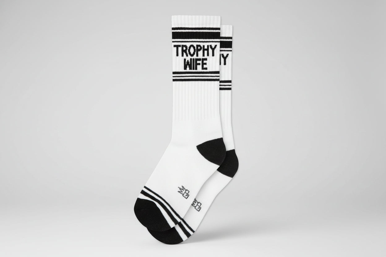 Trophy Wife Gym Socks