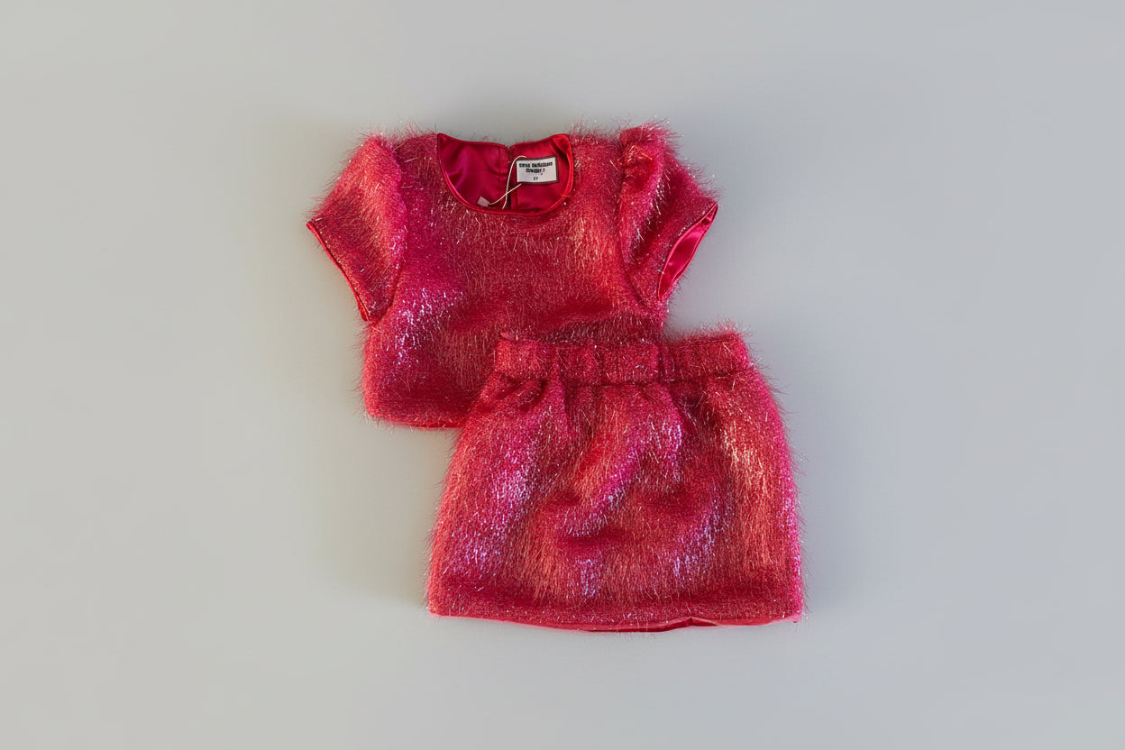 Pink Sparkle Tinsel Set