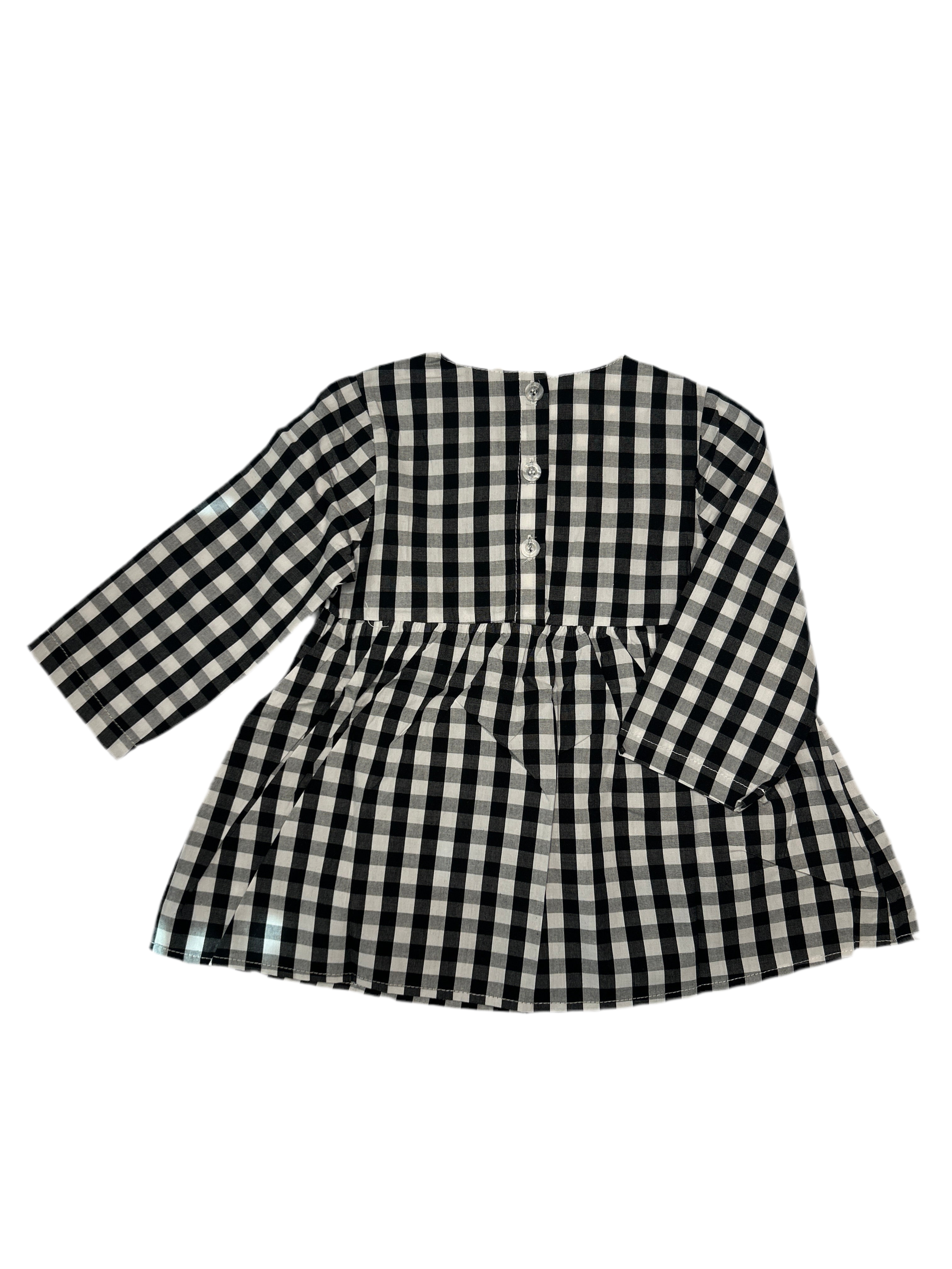 Gingham Cotton Dress