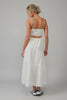 Cotton Tiered Midi Dress