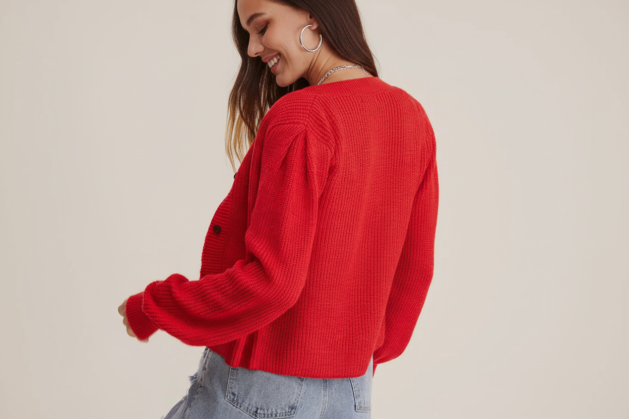 Knit Tank and Cardigan Set