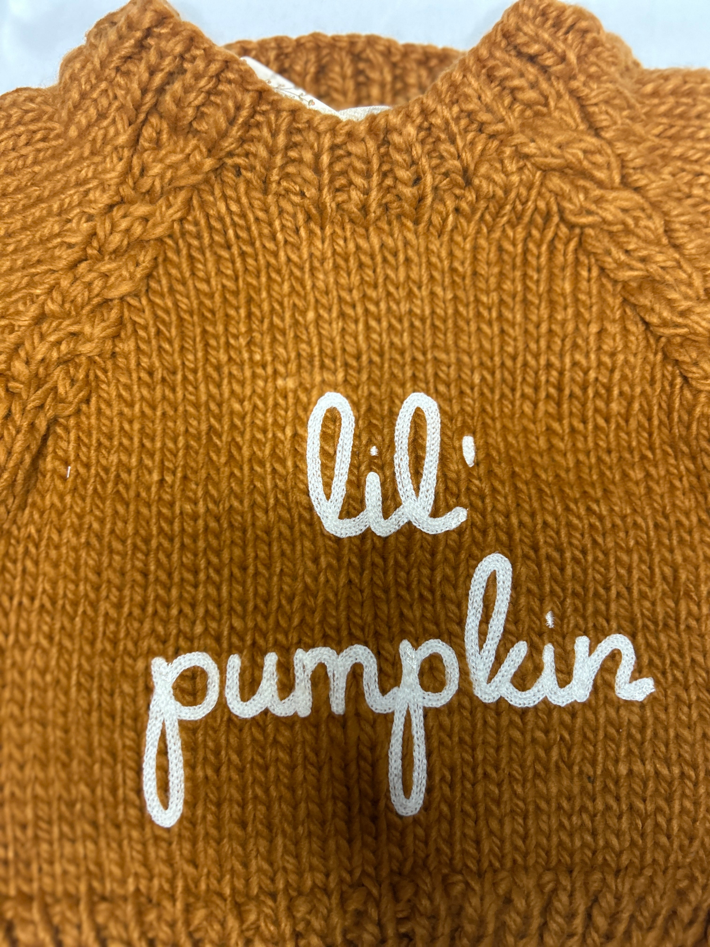 Lil' Pumpkin Sweater