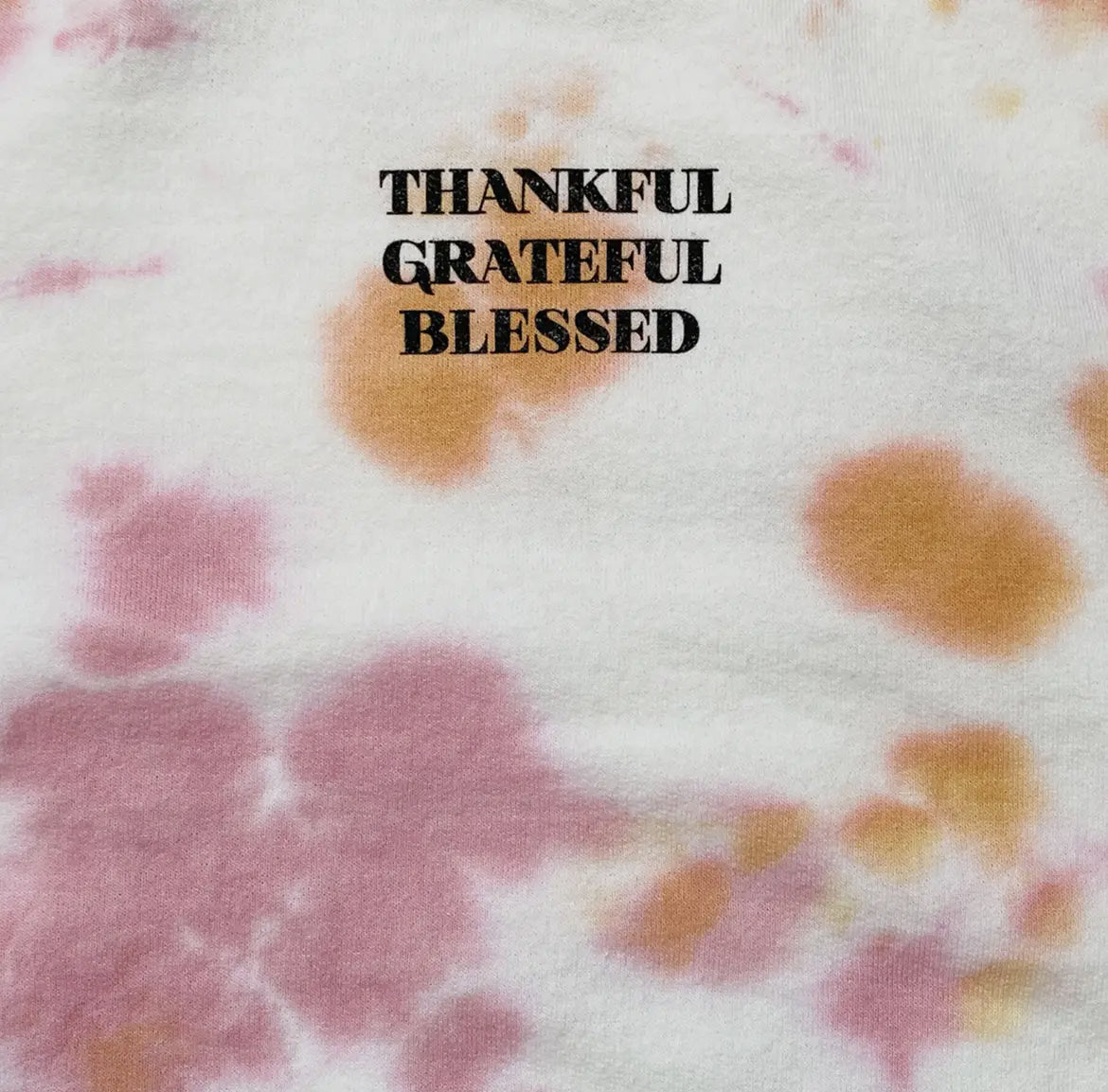 Thankful Tie-Dye Crew Sweatshirt
