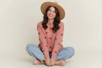 Fuzzy Hearts Sweater