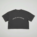 Champagne Crop Tee